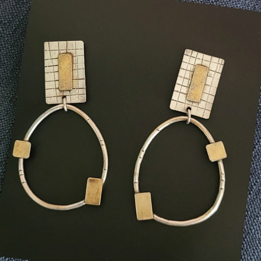 Not a Circle Earrings